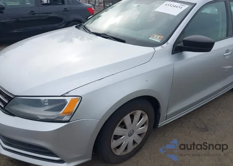 2015 Volkswagen Jetta 2.0L S из США, поврежденный, VIN 3VW2K7AJ2FM297990